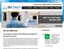Tablet Screenshot of dritechcorp.com